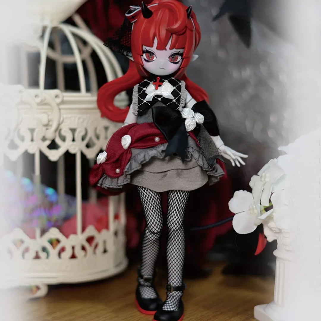 Cooze Devil Horn 1/8 Action Figures BJD Series, Blindbox Land