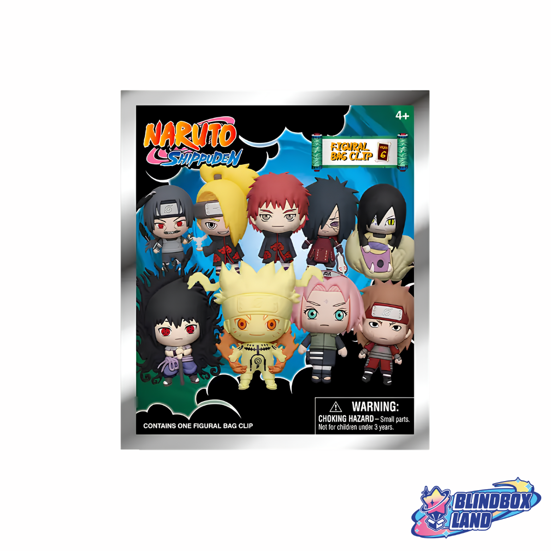 Naruto - Figural Bag Clip Keyring Series 6, Blindbag