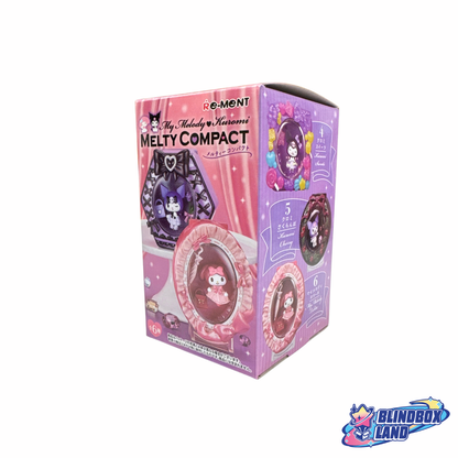 Re-Ment - Sanrio My Melody x Kuromi Melty Compact Series, Blindbox