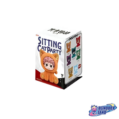 Jujutsu Kaisen - Plush Keyring Vol. 2 Sitting Cat Party Series, Blindbox