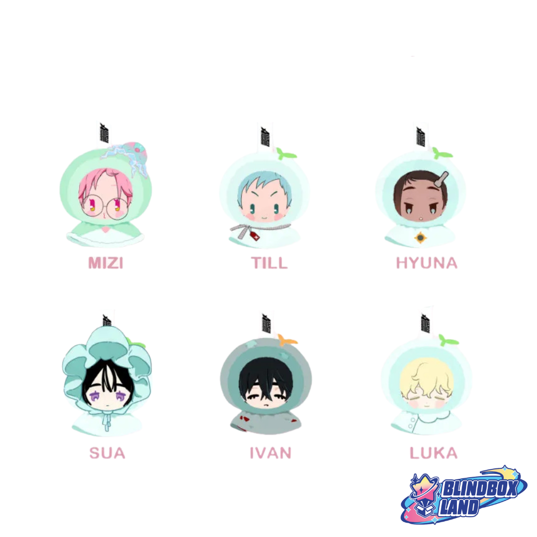 Alien Stage Sunny Doll Plush Keyring Series, Blindbox