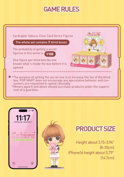 POP MART - Cardcaptor Sakura: Clear Card Series, Blindbox