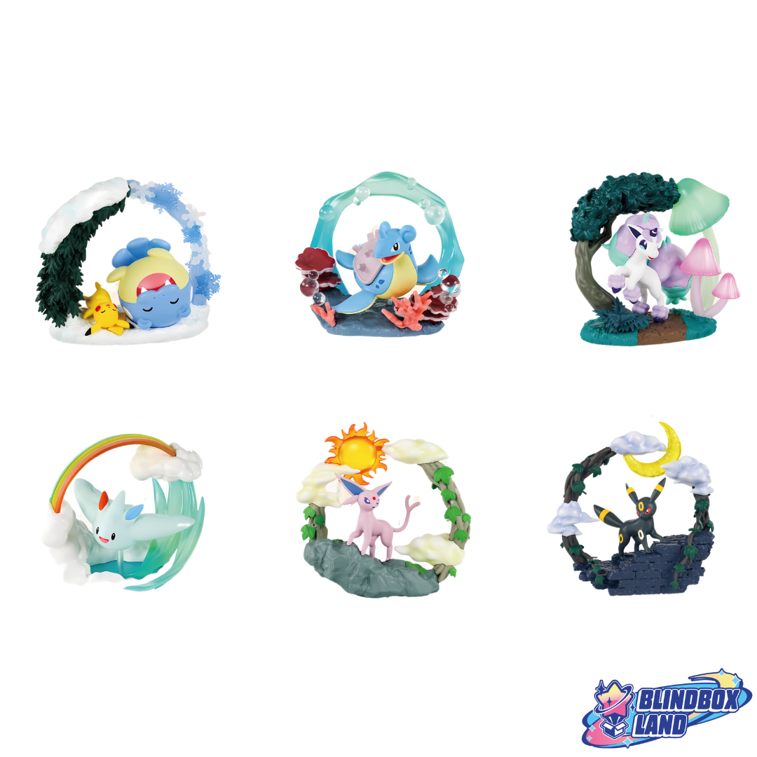 Re-Ment - Pokèmon Circular diorama Collection Series, Blindbox