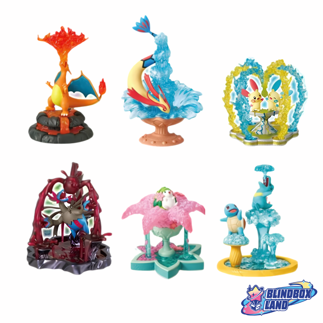 Re-Ment - Pokémon Shower Splash! Series, Blindbox