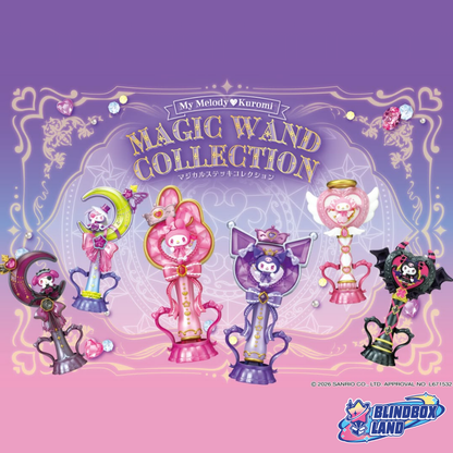 Re-Ment - Sanrio Kuromi x My Melody Magic Wand Collection Series, Blindbox