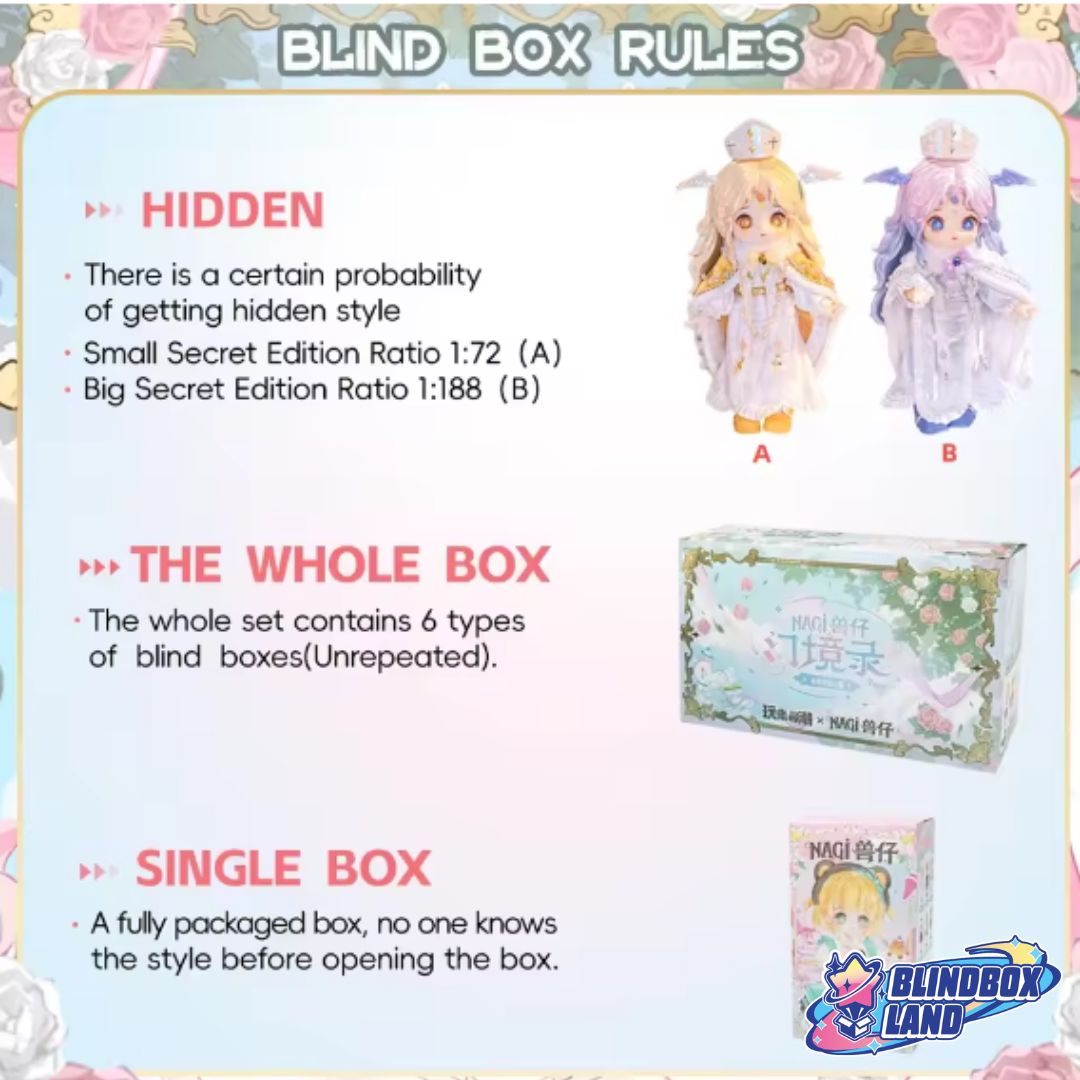 NAGI Illusory Realm Series Action Figure, Blindbox
