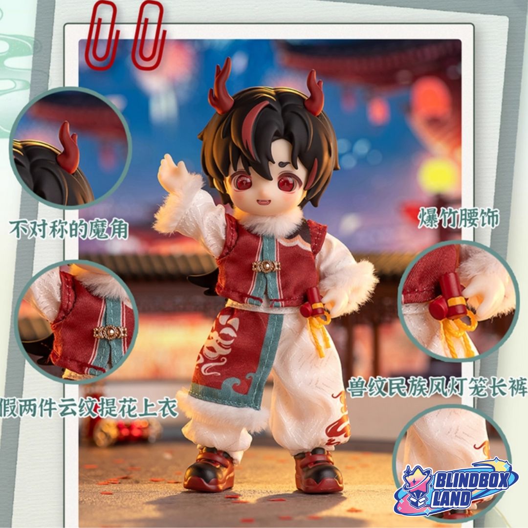 NAGI Cub The Happy Excursion Series Action Figure, Blindbox