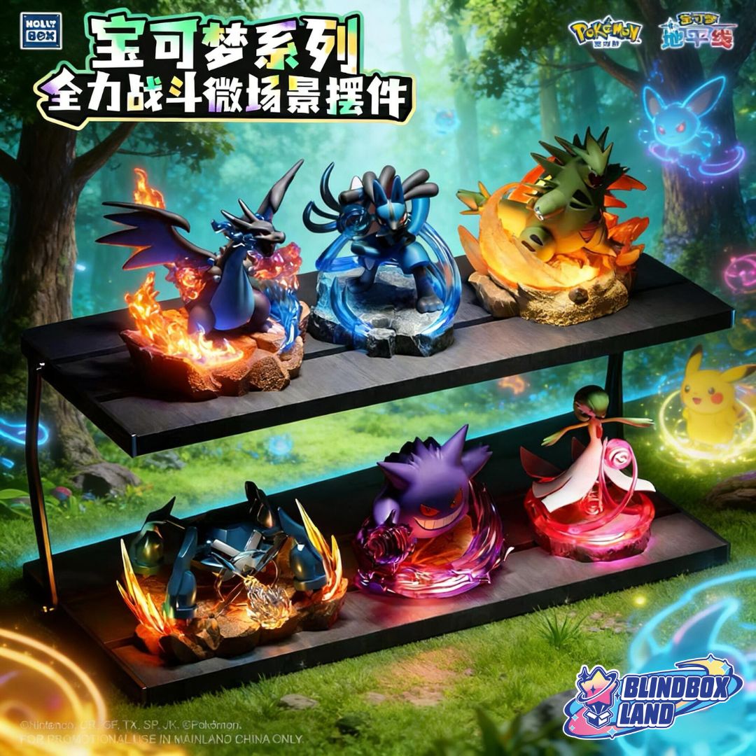 Pokémon - Light Up Battle Scene LED Figures, Blindbox
