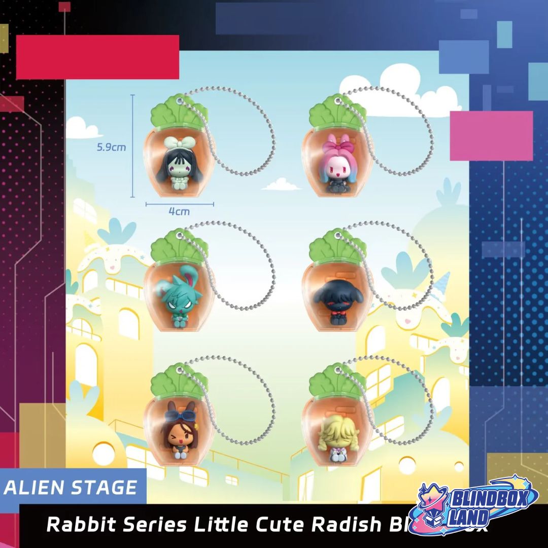 Alien Stage - Rabbit Series Little Cute Radish, Blindbox