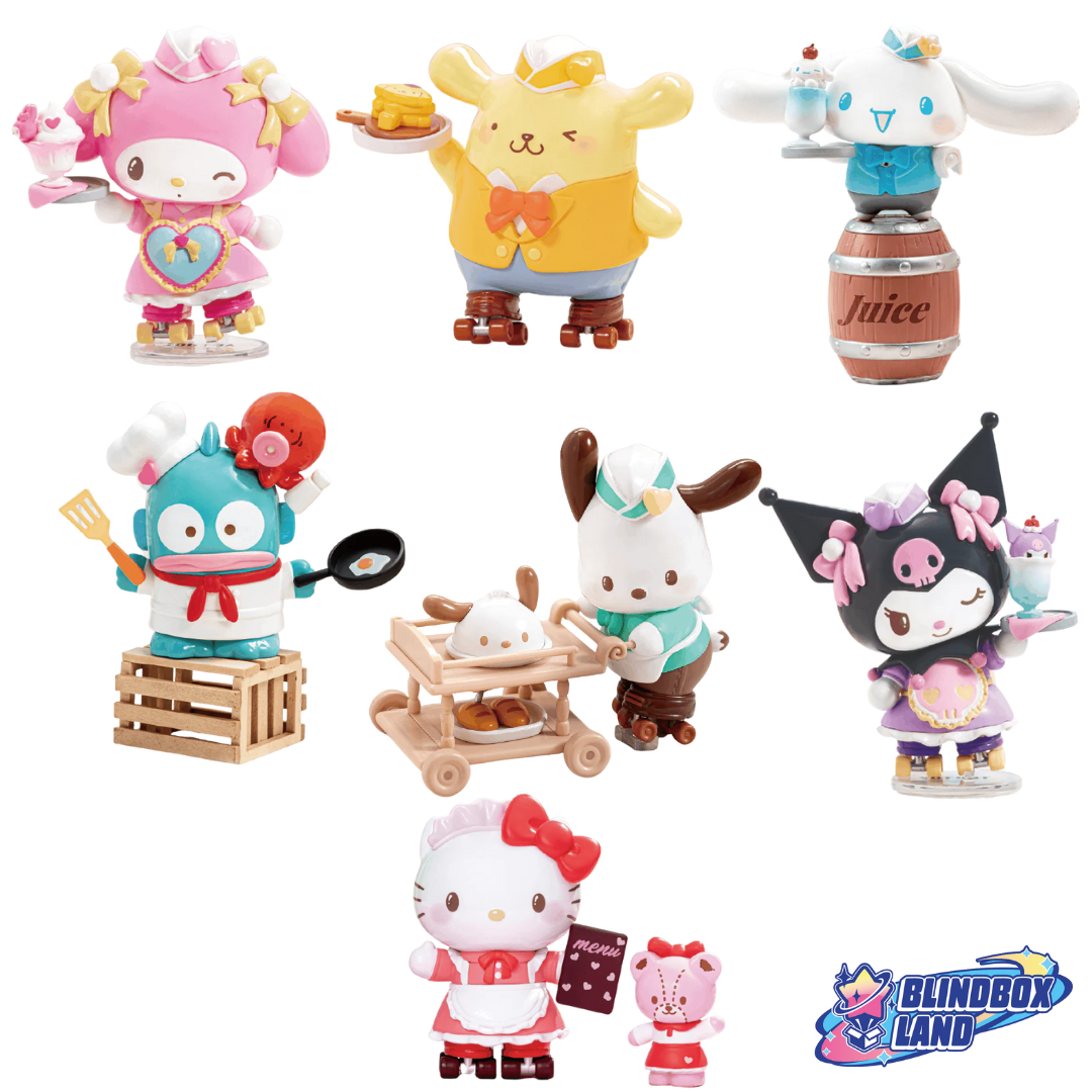 SANRIO - Characters Roller Skating Restaurant Series, Top Toy Blindbox