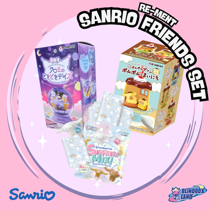 RE-MENT - Sanrio Friends Set, Blindbox Set
