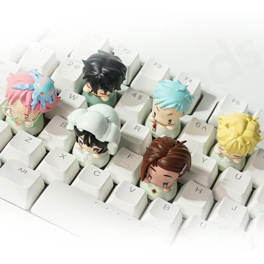 Alien Stage - Freedom Stage Mechanical Keycap Keyring Series, Blindbox