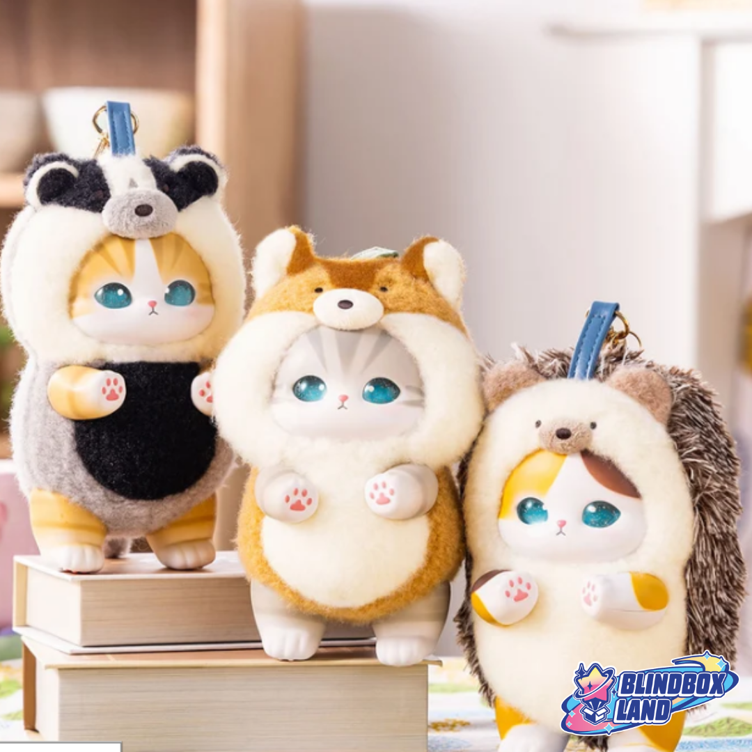 Mofusand - Nordic Kitten Plush Keyring Series, Blindbox