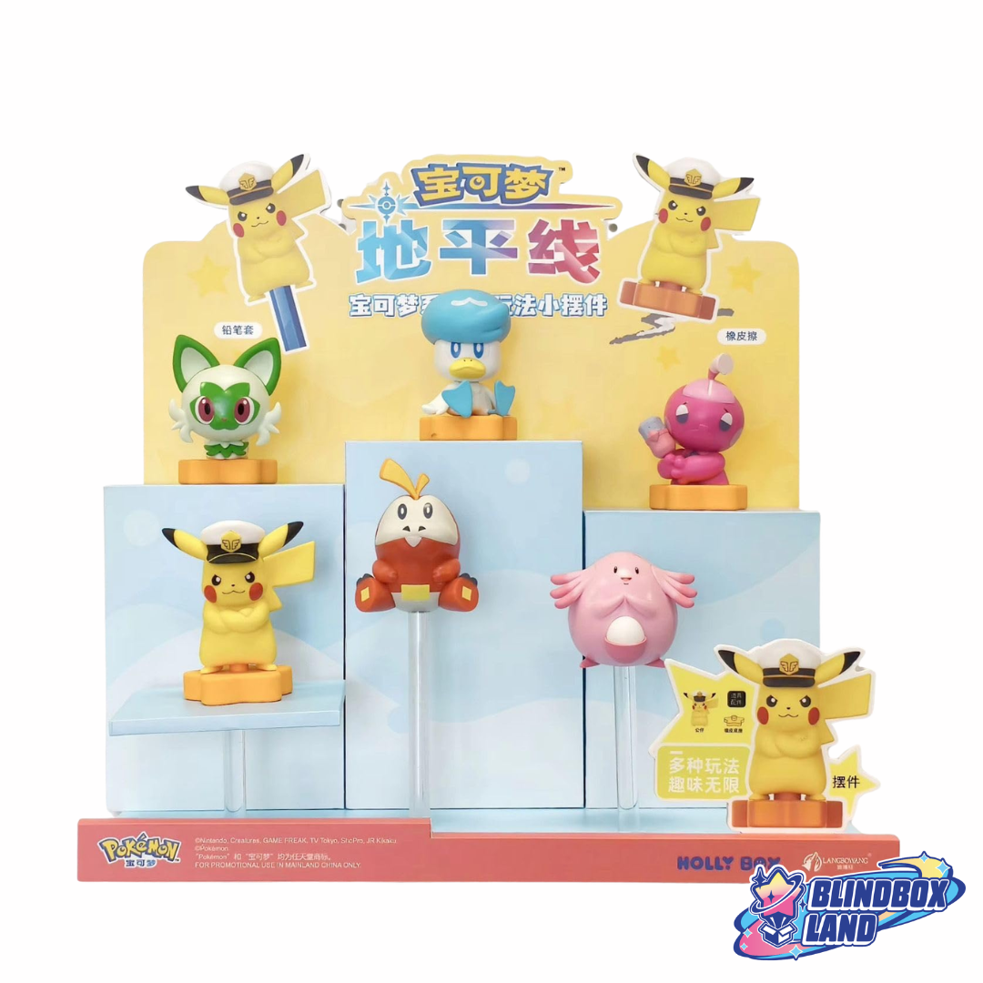 Pokémon - Horizon Multi-Function Pencil Toppers Figure Series, Blindbox