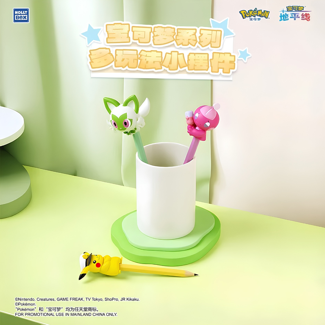 Pokémon - Horizon Multi-Function Pencil Toppers Figure Series, Blindbox