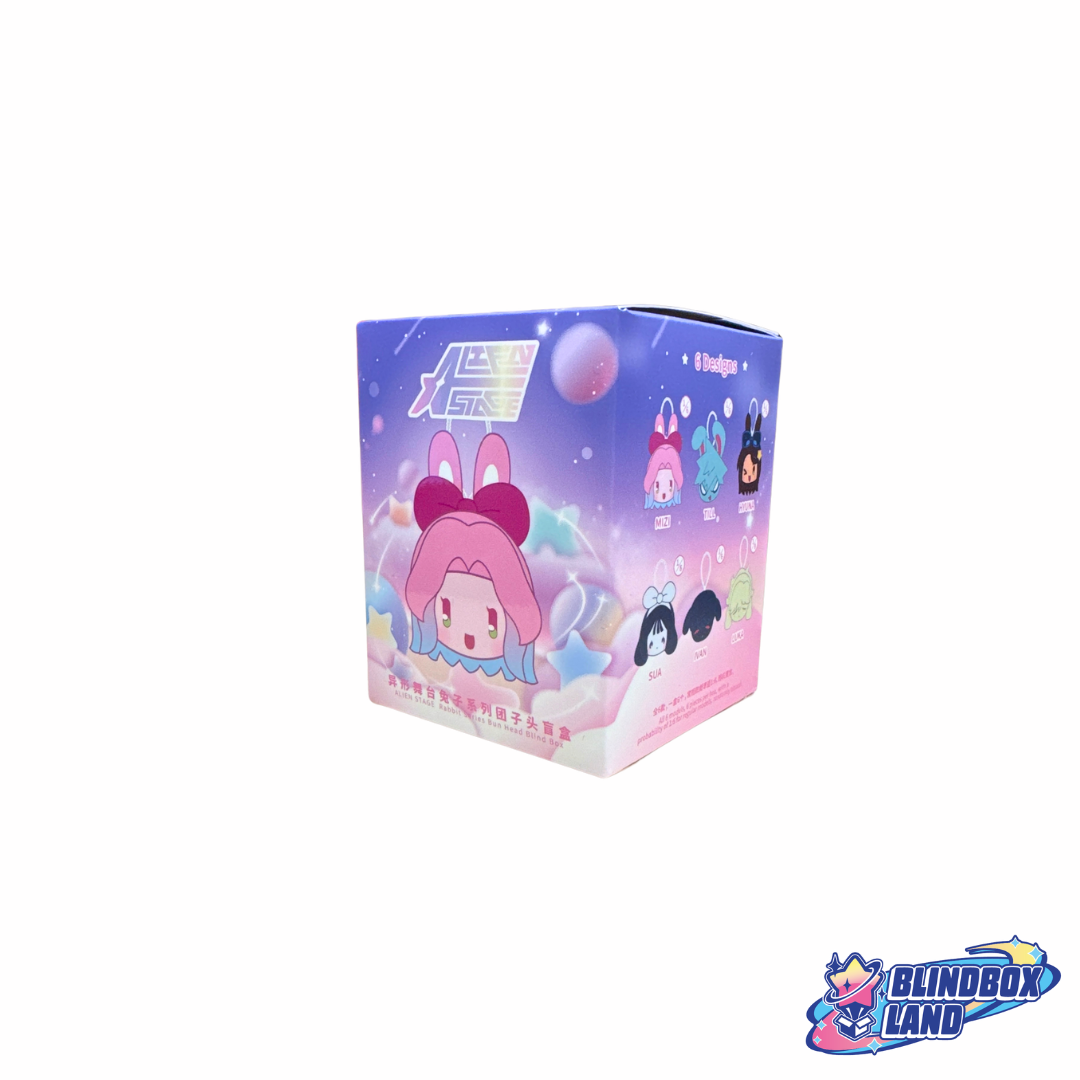 Alien Stage - Rabbit Bun Head Plush Keyring Series, Blindbox