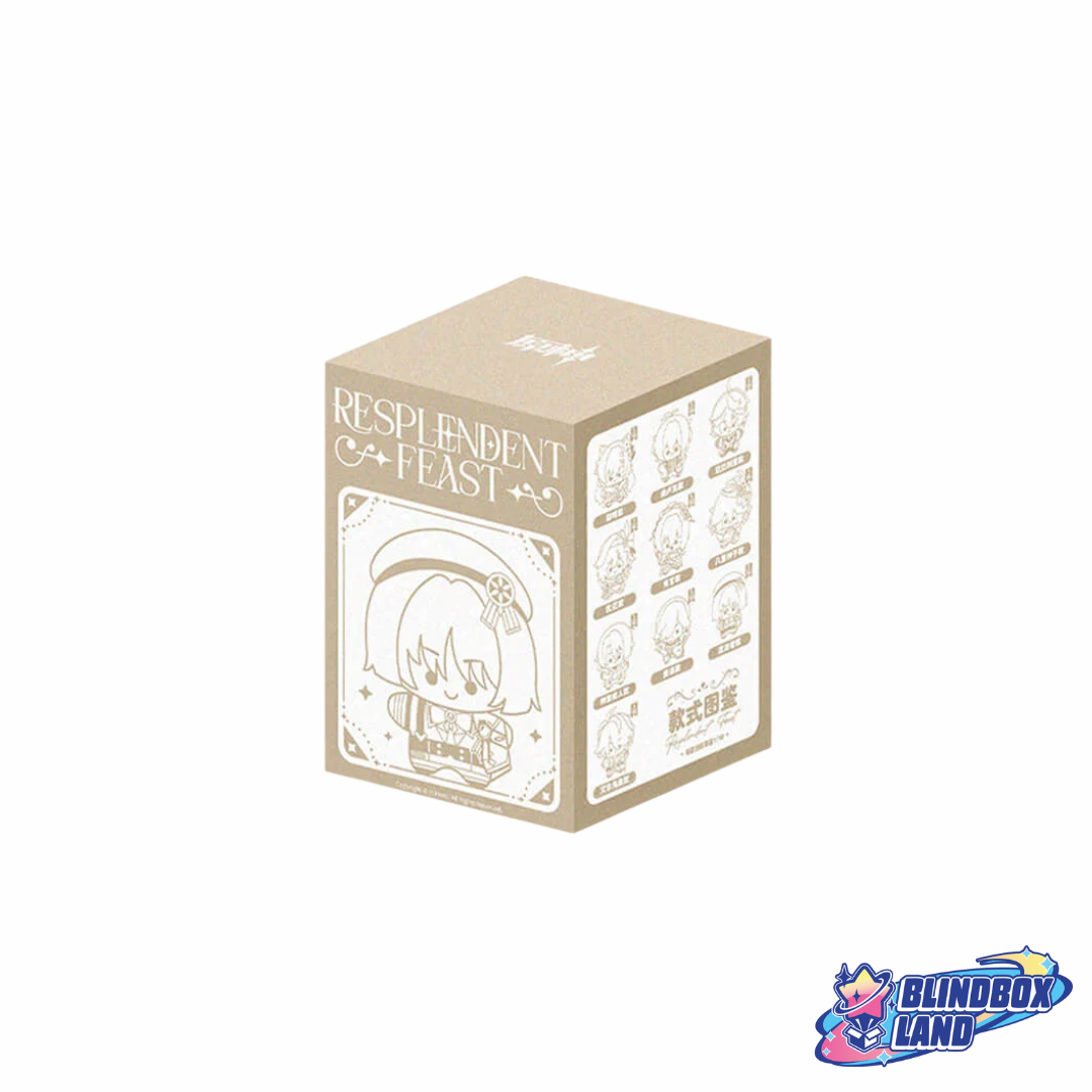 Genshin Impact - Resplendent Feast Mini Plush Keyring Series, Blindbox