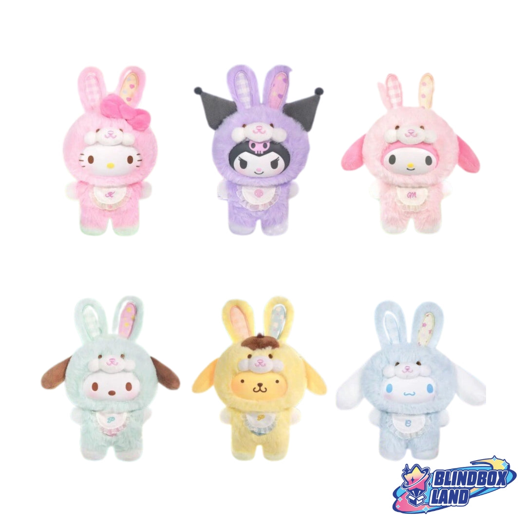 SANRIO - Elf Bunny Baby Plush Keyring Series, Blindbox