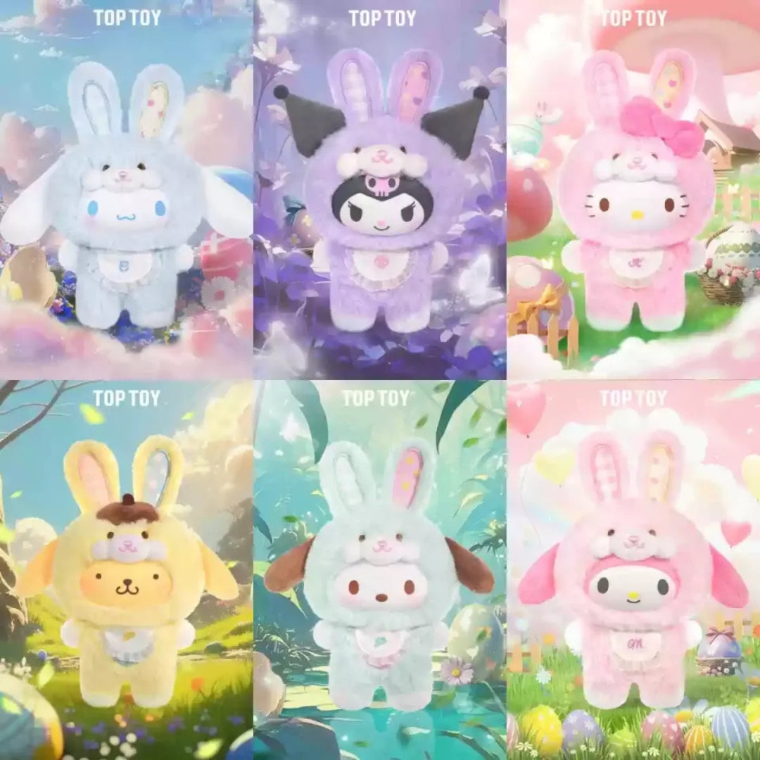 SANRIO - Elf Bunny Baby Plush Keyring Series, Blindbox