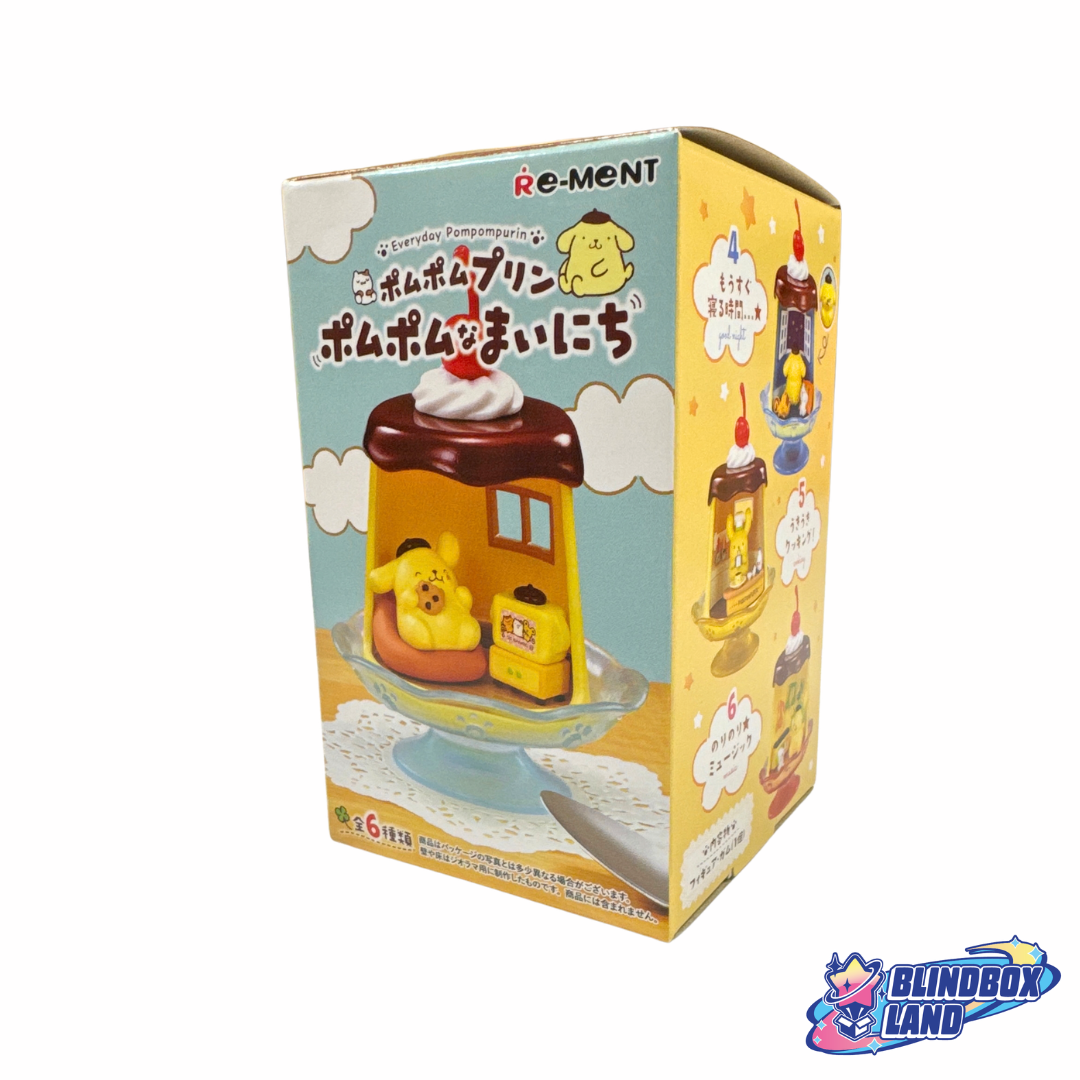 Re-Ment - Sanrio Everyday Pompompurin Series, Blindbox