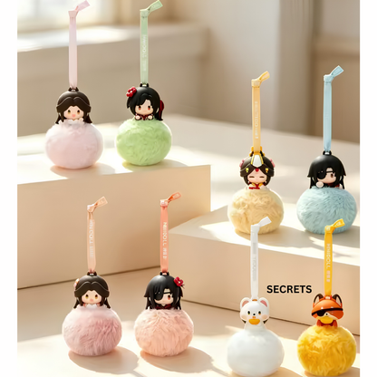 Heaven Official's Blessing - Fluffy Figure Keychain Series, Blindbox