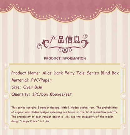 Alice Dark Fairy Tale Series Blindbox Product Infos Blindbox Land