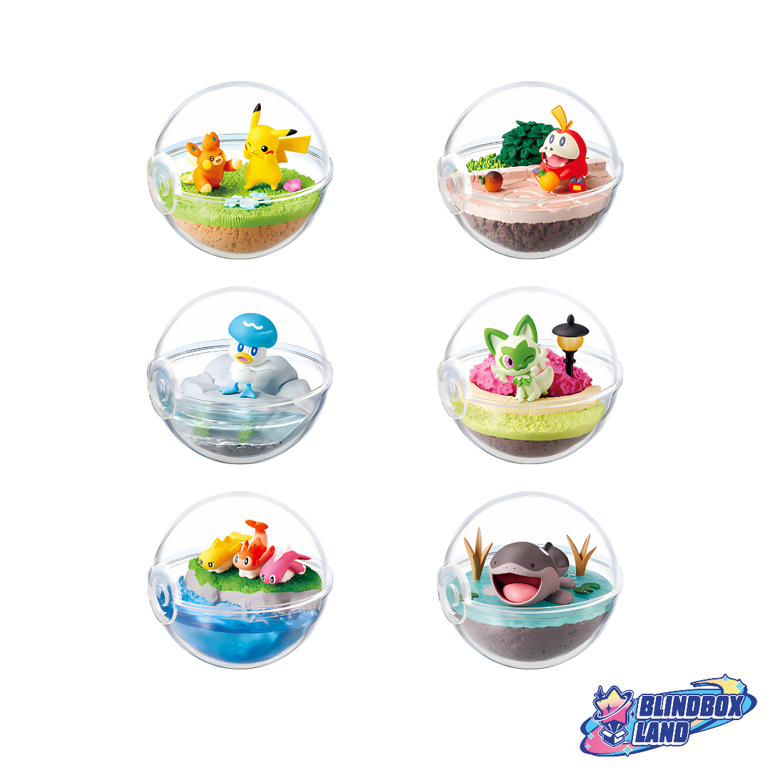 Re-Ment - Pokémon Terrarium Collection EX "Explore The World Of Paldea"