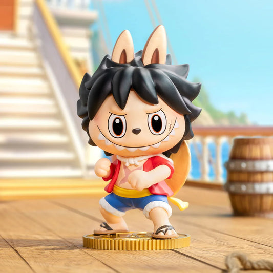 BLINDBOX LAND One Piece Labubu Blindbox Pop Mart Monkey.D.Luffy