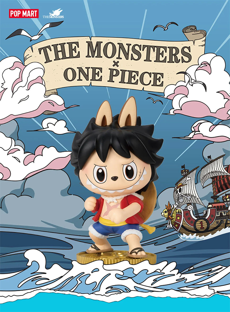 BLINDBOX LAND One Piece Labubu Blindbox Pop Mart The Monsters 