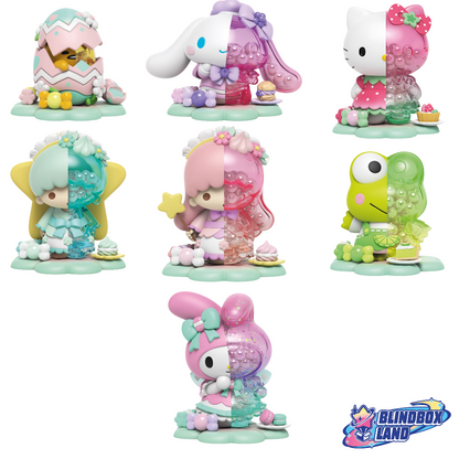 BLINDBOX LAND Sanrio Mighty Jaxx Blindbox Floray Daydream Series All Members Cinnamoroll Hello Kitty Keroppi My Melody Little Twin Star Lala Kiki Gudetama