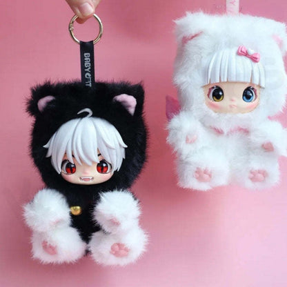 Baby Cat Romantic Escape Plush Keyring Product Show 1 Blindbox Land