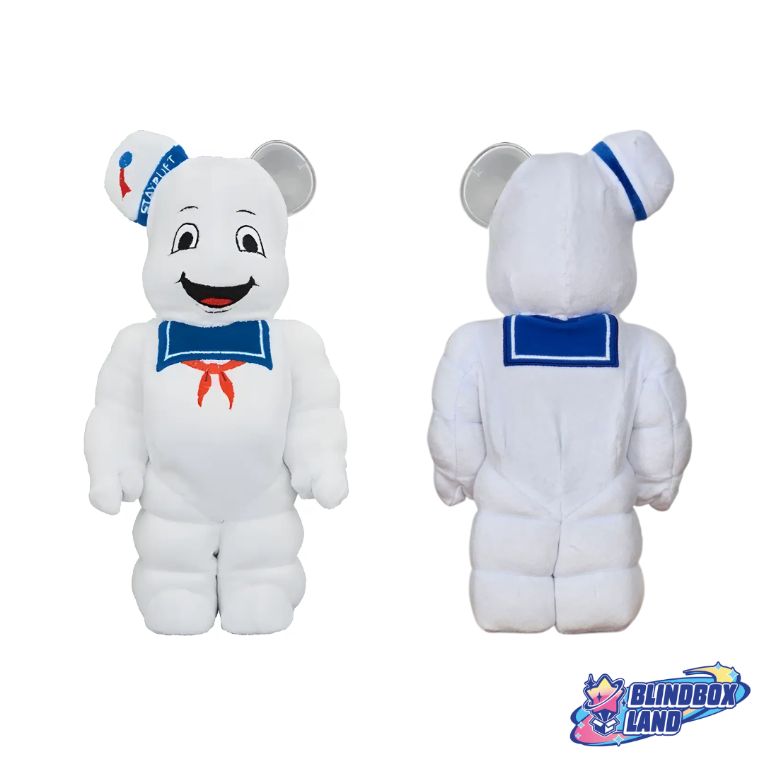 Bearbrick Ghostbusters Marshmallow Man Blindbox Land