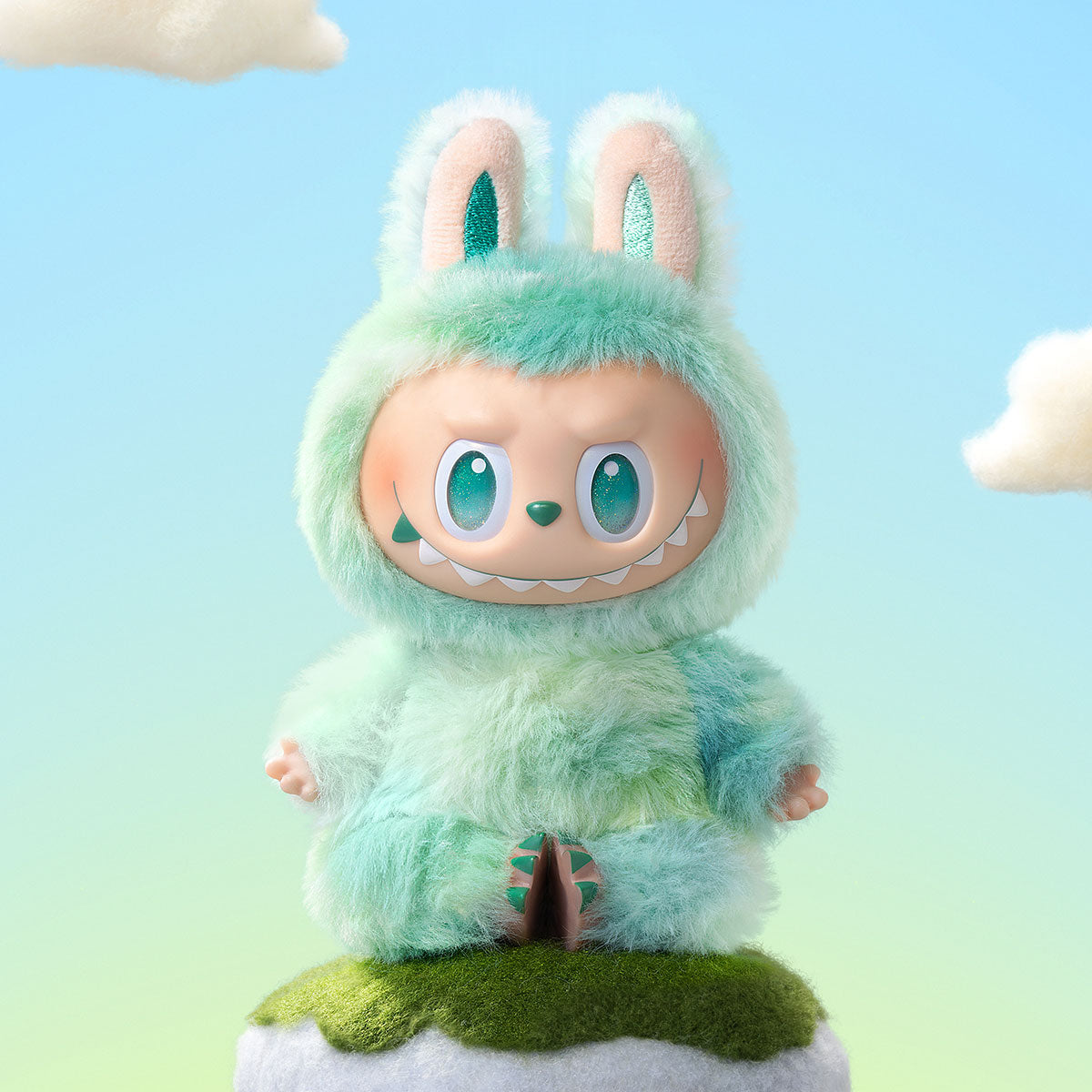 Blindbox Land The Monsters Labubu Pop Mart Vinyl Plush Big Into Energy Serenity