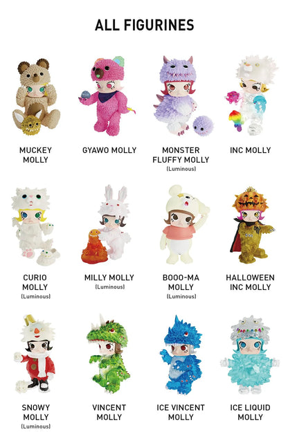 POP MART - Molly x INSTINCTOY Erosion Molly costume Series, Blindbox