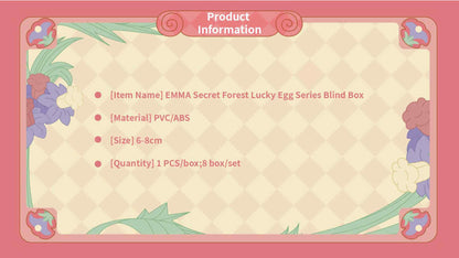 EMMA - Secret Forest Lucky Egg Series, Blindbox