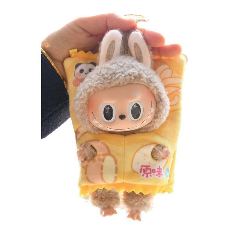 Labubu Plush Outfit Lucky Bag (Exciting Macaron)
