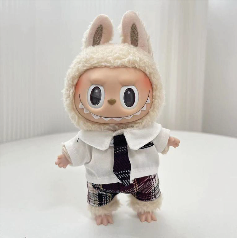 Labubu Plush Outfit Lucky Bag (Exciting Macaron)