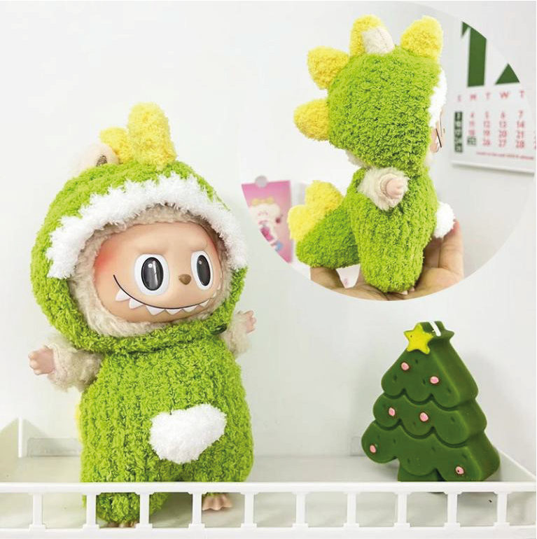 Labubu Plush Outfit Lucky Bag (Exciting Macaron)