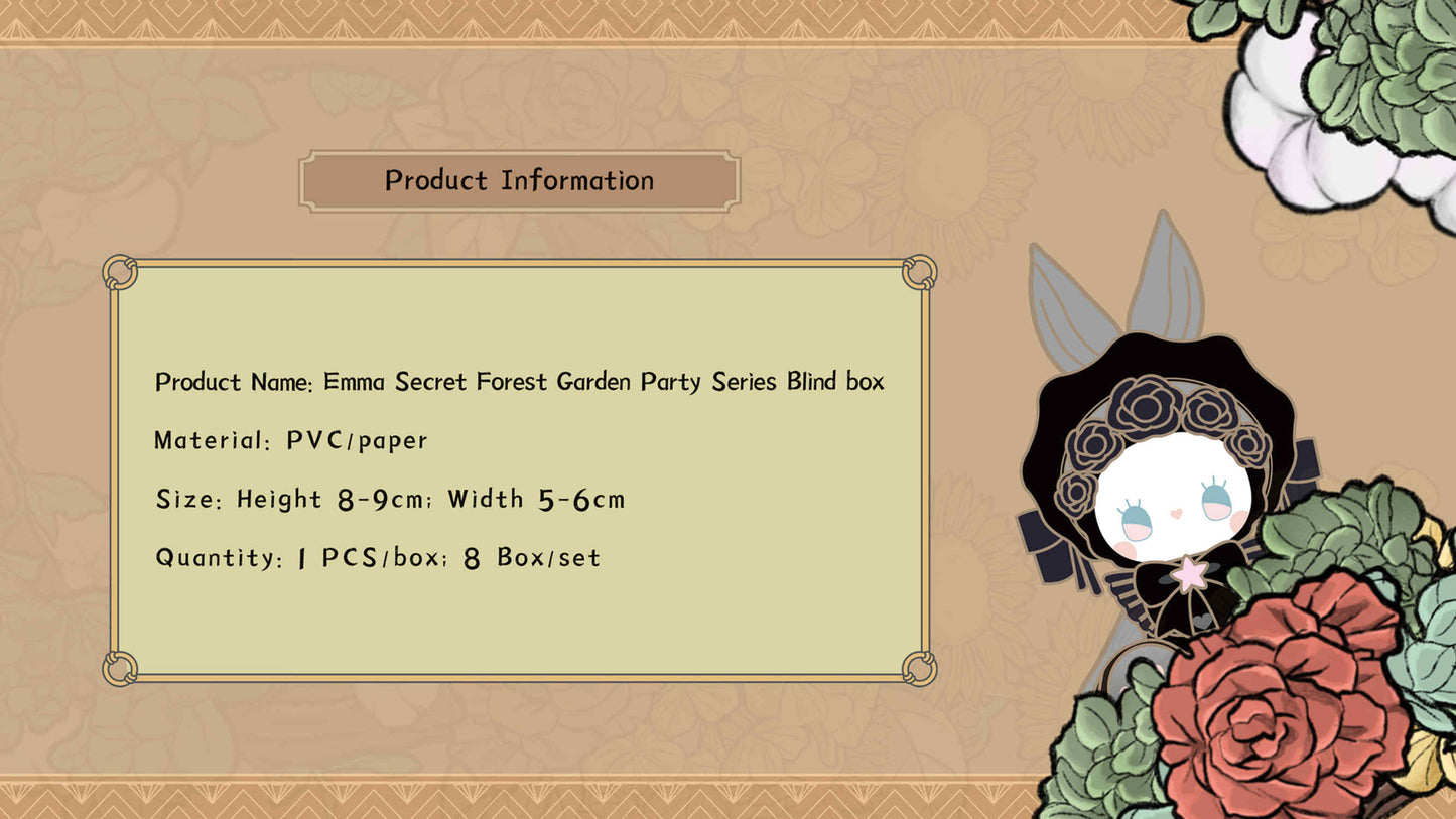 EMMA - Secret Forest Garden Party Series, Blindbox