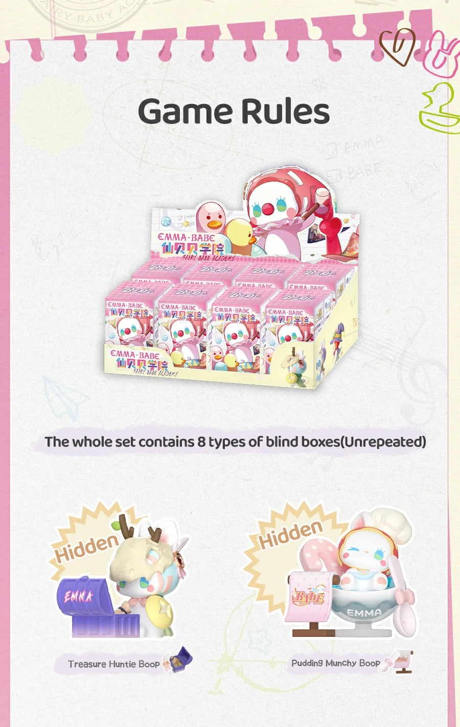 Emma Secret Forest Fairy Babe Academy Game Rules Blindbox Land