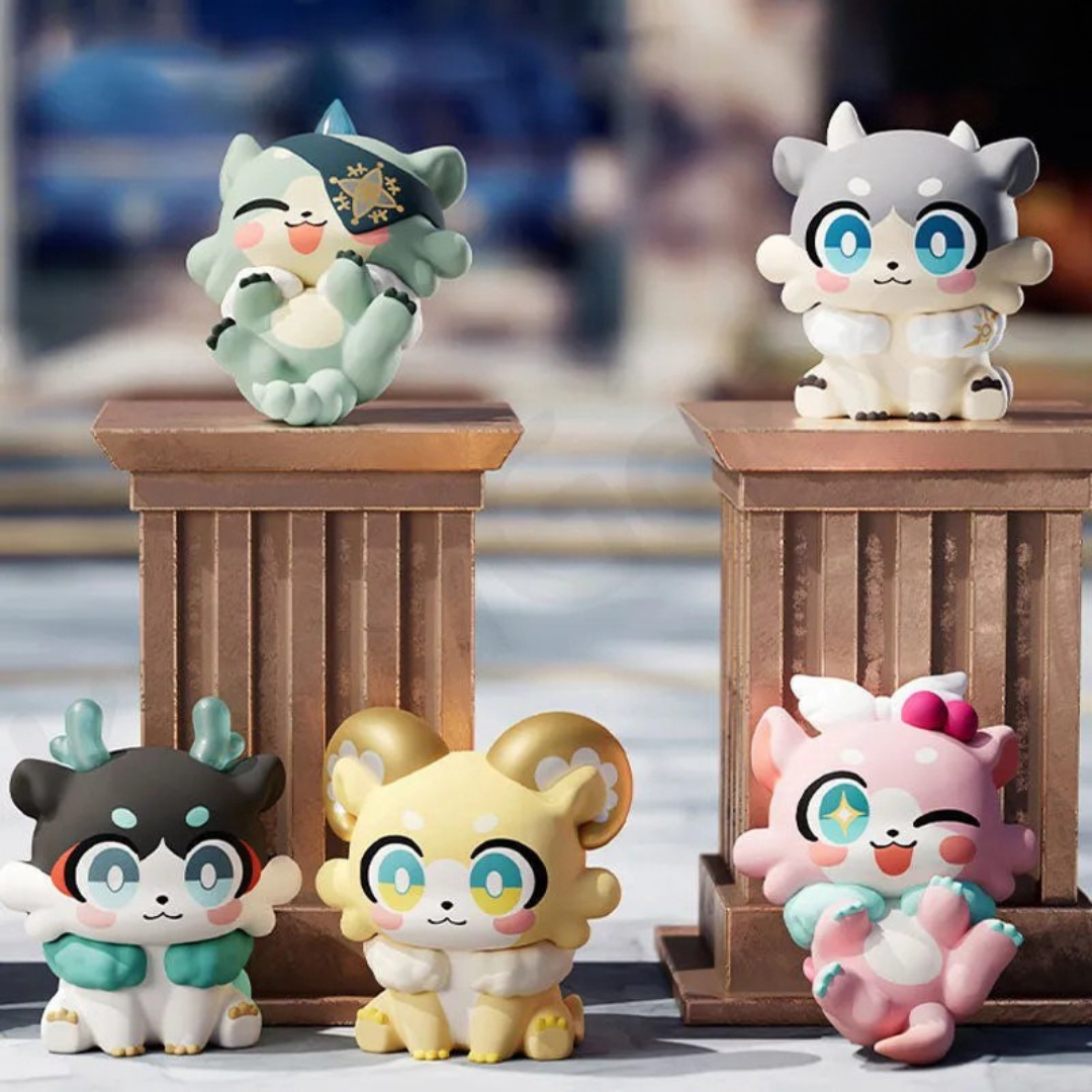 Genshin Impact Awooo Chimera Mini Figure Blindbox Land