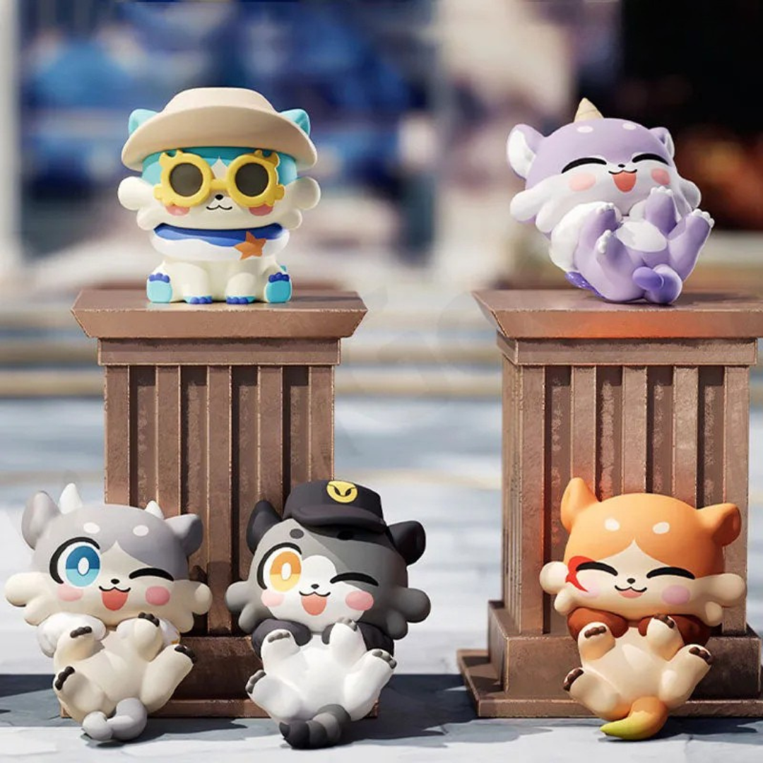 Genshin Impact Awooo Chimera Mini Figure Blindbox Land