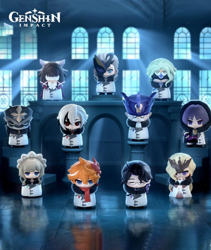 Genshin Impact Fatui Harbingers Series Chibi Figure All Blindbox Land