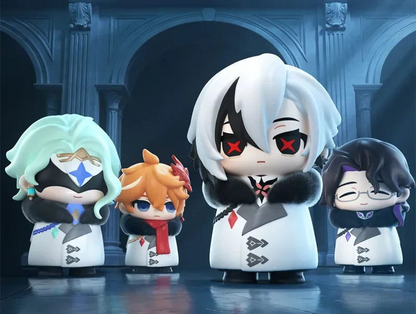 Genshin Impact Fatui Harbingers Series Chibi Figure Prdouct Display 3 Blindbox Land
