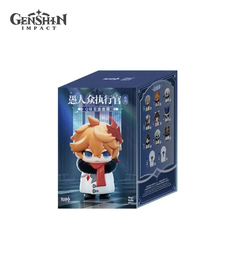 Genshin Impact Fatui Harbingers Series Chibi Figure Single Box Blindbox Land