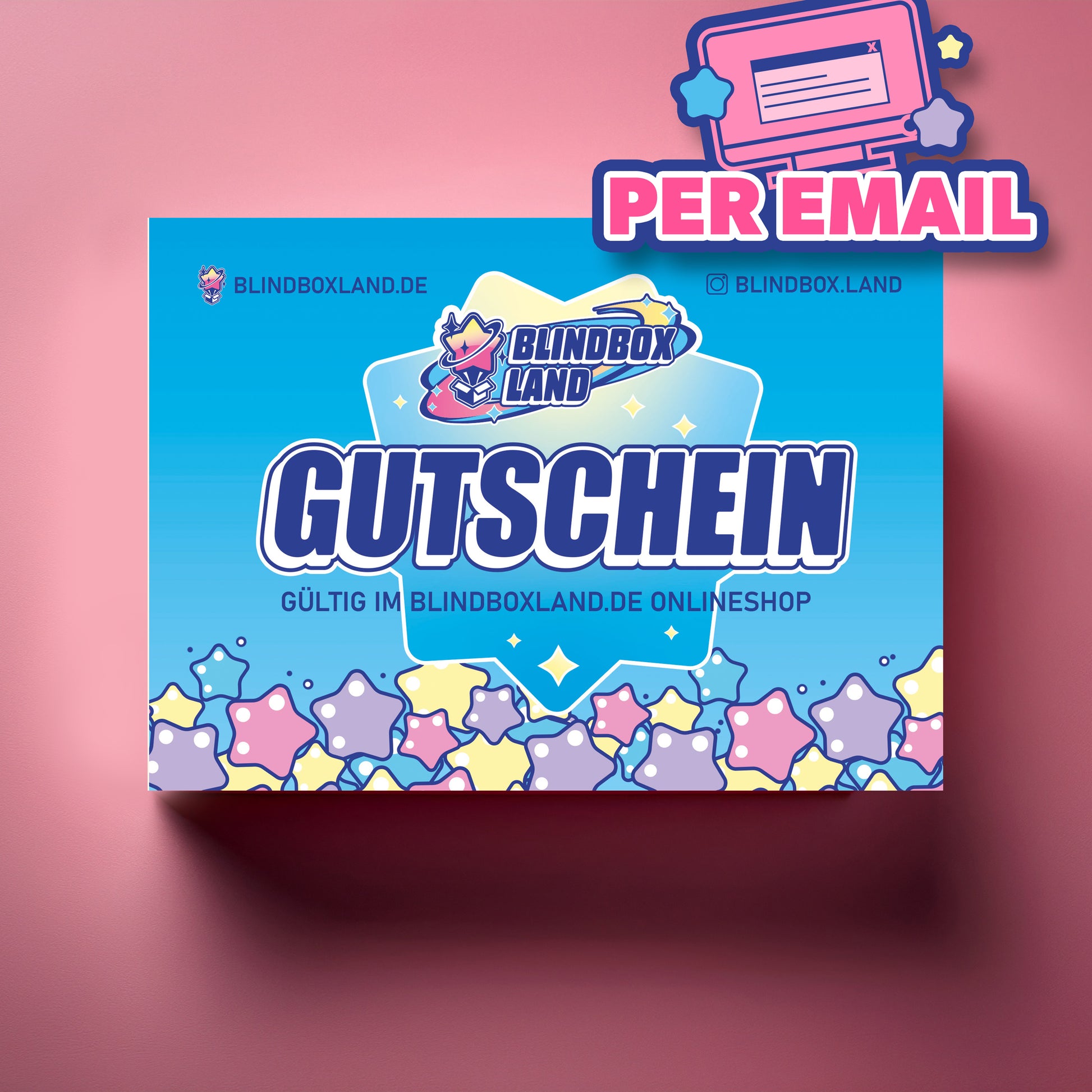 Gutschein Blindbox Land per EMail