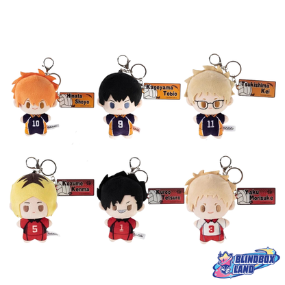 Haikyu!! GuGu Plush Keyring All Characters Blindbox Land