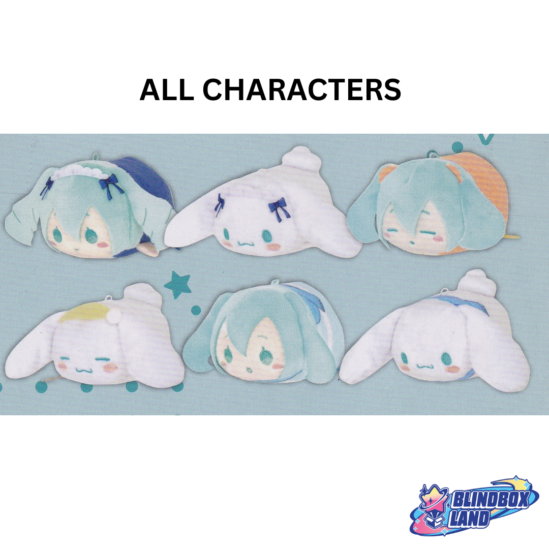 Hatsune Miku Cinnamoroll Plush Keyring Vol 3 All Designs  Blindbox Land