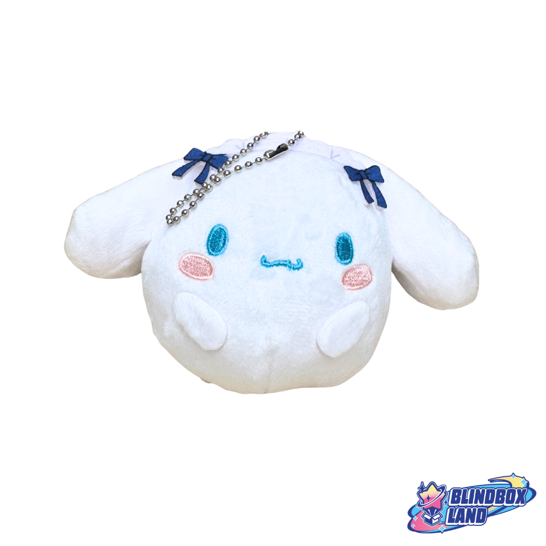 Hatsune Miku Cinnamoroll Round Plush Keyring Vol 3 Blindbox Land