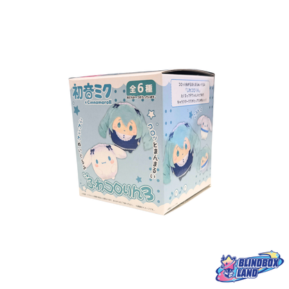 Hatsune Miku Cinnamoroll Round Plush Keyring Vol 3 Single Box Blindbox Land
